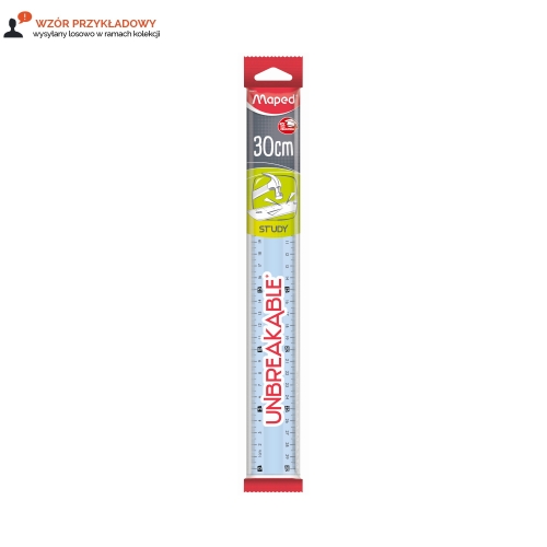 Linijka 30cm niełamliwa Study Maped 245610