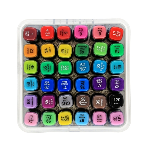 Markery artystyczne 36kol dwustronne AstraPen