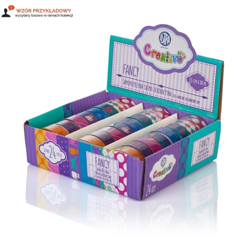 Taśma dekoracyjna 1,5cmx5m Fancy Astra