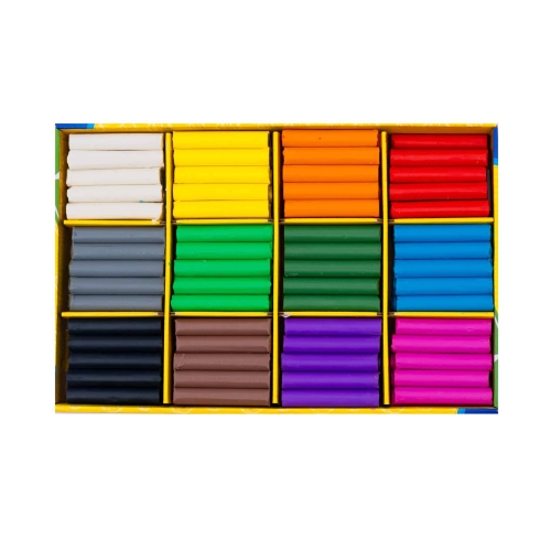 Plastelina zestaw 180szt - 12kol. po 15szt. - Astra AS