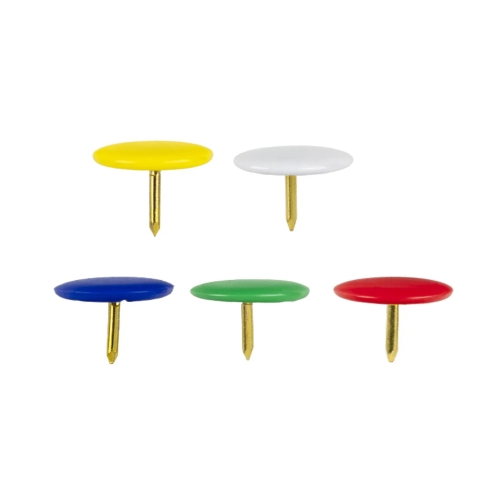 Pinezki kolorowe (100) PVC Eagle TY-123