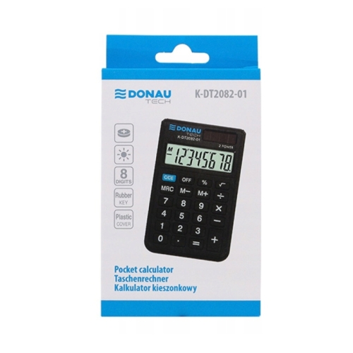 Kalkulator 8pozycyjny SLD200NR Donau Tech K-DT2082-01