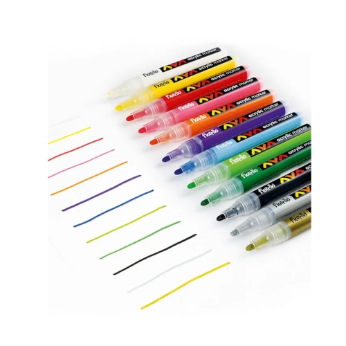 Marker akrylowy 12kol GR-1106 Fiorello