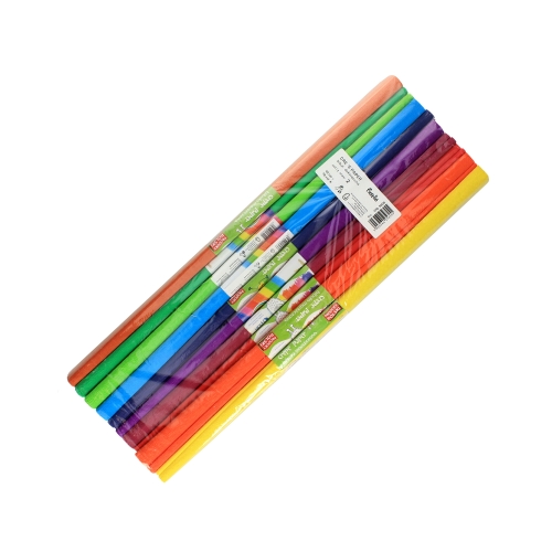 Bibuła marszczona mix kolorowa zestaw 2 Fiorello (10)