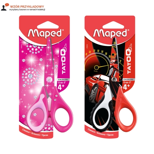Nożyczki 13cm Tatoo/Innovation Maped 470010