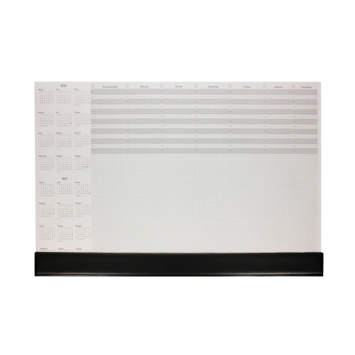 Kalendarz biuwar A2 listwa PantaPlast