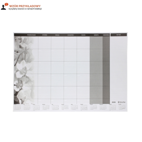 Kalendarz biuwar 470x330 miesięczny Panta Plast