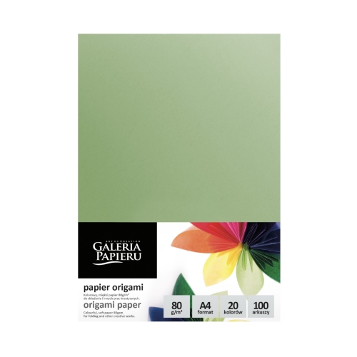 Papier origami A4 mix kolorów Galeria Papieru