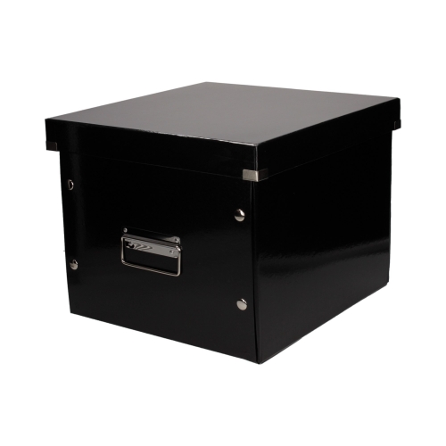 Pudło teczki zawieszane czarne C&S Leitz