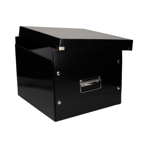 Pudło teczki zawieszane czarne C&S Leitz