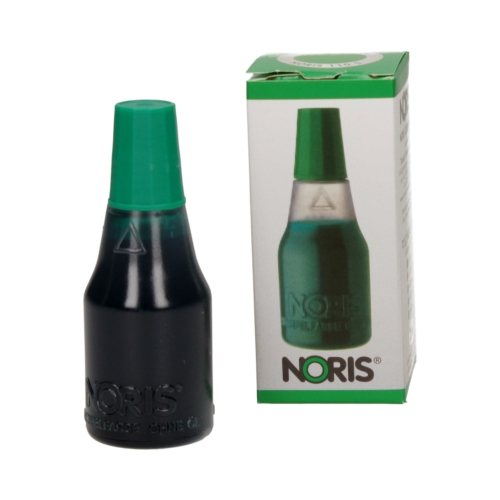 Tusz stemple 25ml zielony gumowe Noris 110S
