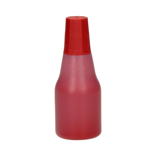 Tusz stemple 25ml czerwony metalowe Colop