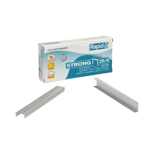 Zszywki 26/6 5M (5000) Strong Rapid