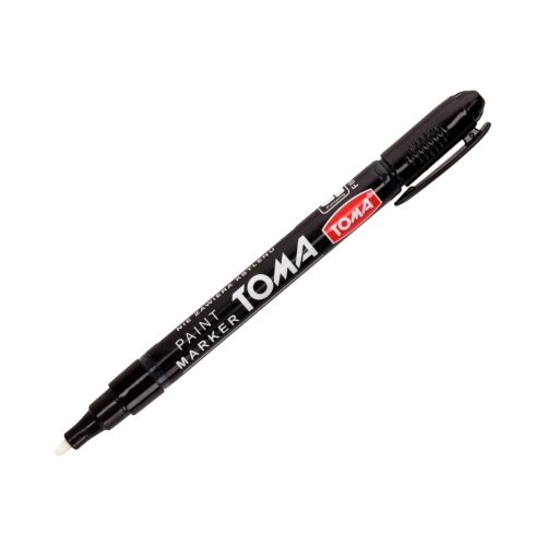 Marker olejowy 1.5mm czarny okrągły Toma TO441
