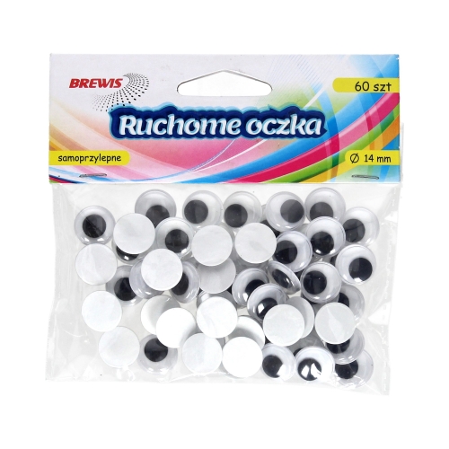 Oczka ruchome 14mm Brewis