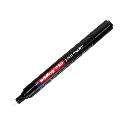 Marker olejowy 2.0-3.0mm czarny okrągły Edding 790