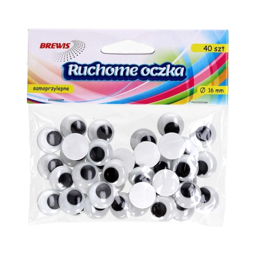 Oczka ruchome 16mm Brewis