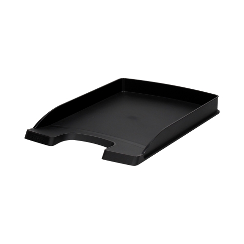 Półka dokumenty A4/wys37mm czarna Slim Leitz