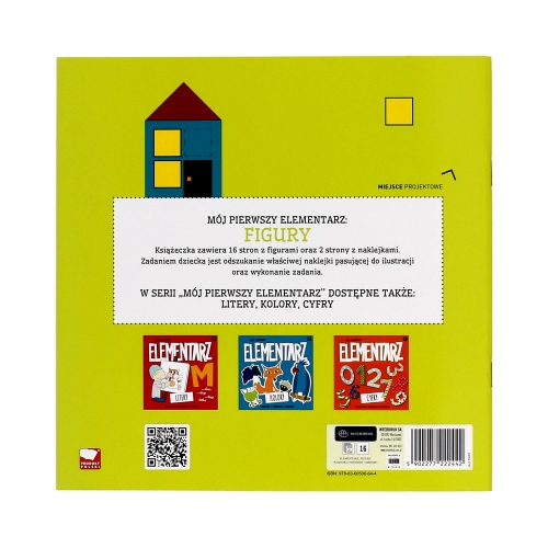 Kolorowanka 21x21 Figury Interdruk