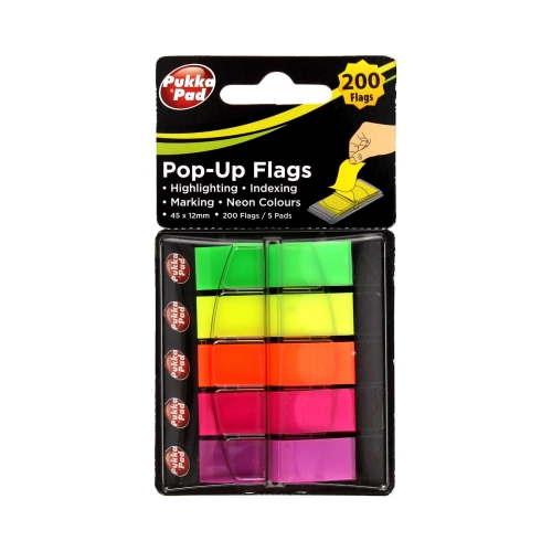 Zakładki indeksujące 45x12 Pukka 6701-NTS