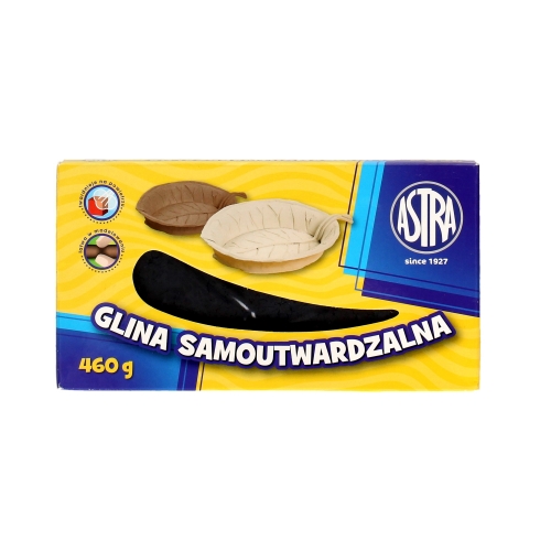 Glina samoutwardzalna 0.46kg grafitowa Astra