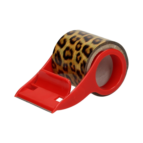 Taśma klejąca 48mmx10m dekoracyjna pantera
