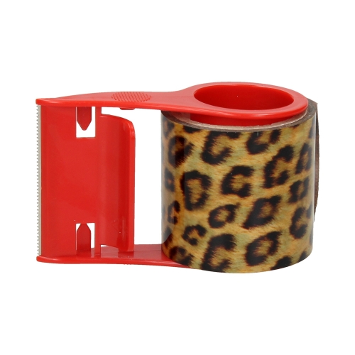 Taśma klejąca 48mmx10m dekoracyjna pantera