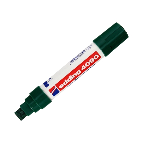 Marker kredowy 4.0-15mm zielony ścięty Edding 4090