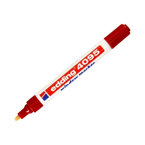 Marker kredowy 2.0-3.0mm czerwony okrągły Edding 4095