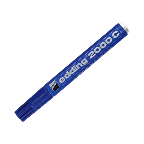 Marker permanentny 1.5-3.0mm niebieski okrągły Edding 2000