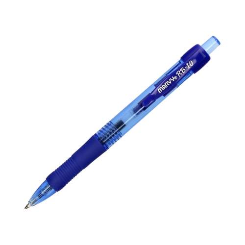 Długopis automatyczny 1.00mm niebieski Uchida RB-10