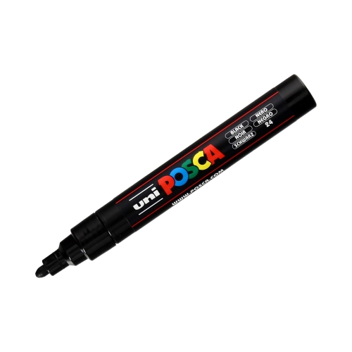 Marker plakatowy 1.8-2.5mm czarny okrągły Posca PC5M