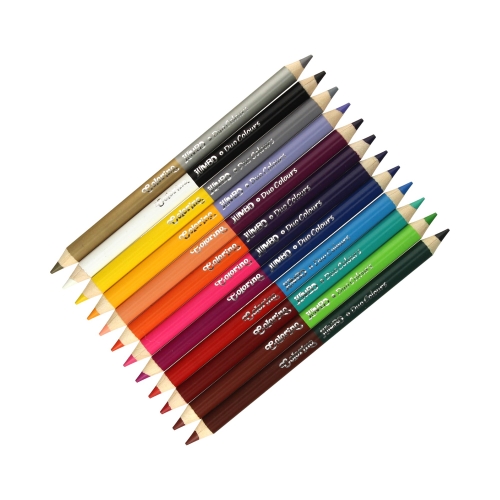 Kredki ołówkowe 12/24 okrągłe Jumbo Colorino 51736PTR