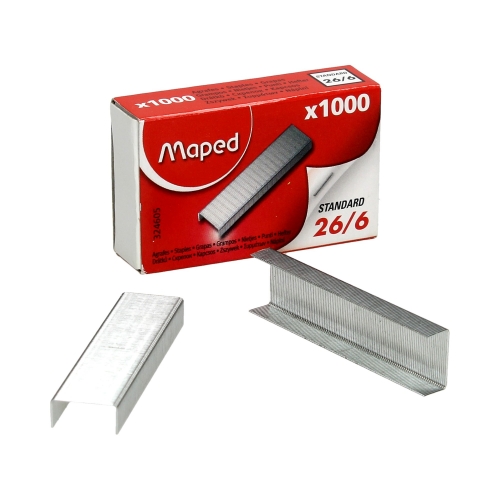 Zszywki 26/6 (1000) Maped