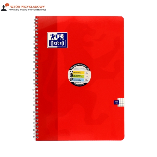 Kołozeszyt A4/50 kratka Oxford