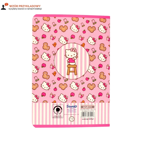 Zeszyt A5/32 linia laminat Hello Kitty