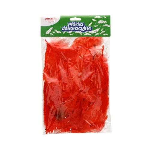 Piórka 7g pomarańczowe