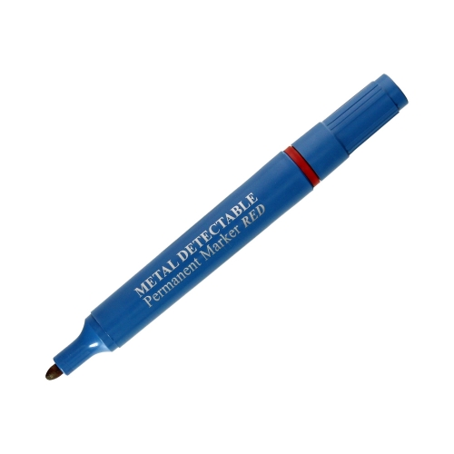 Marker wykrywalny czerwony trwały