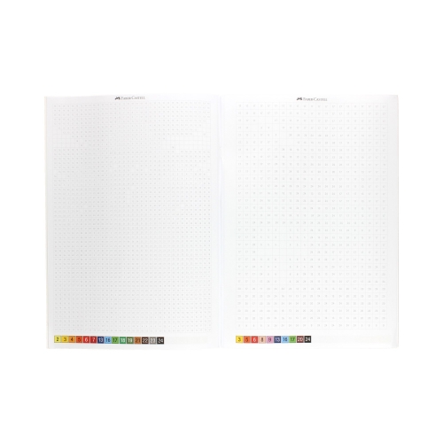 Kredki ołówkowe 24kol + kolorowanki PixelIt Faber Castell 201436