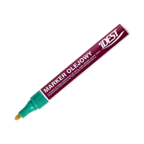 Marker olejowy 1.8mm zielony okrągły Idest GR25