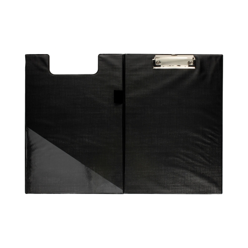 Teczka klip A4 czarna PVC D'Rect