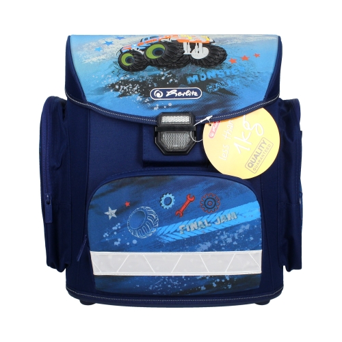 Zestaw tornister + piórnik + worek Midi Plus Truck Herlitz