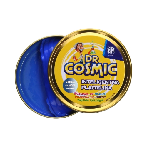 Plastelina inteligentna niebieska Mieniąca Galaktyka Dr Cosmic Astra 336117038