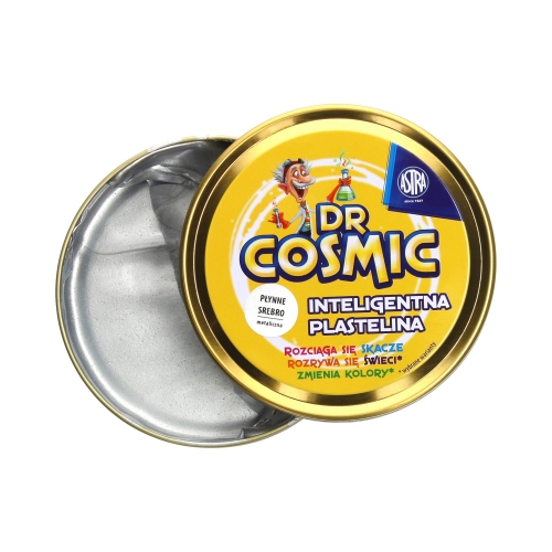 Plastelina inteligentna metaliczna płynne srebro Dr Cosmic Astra 336117002