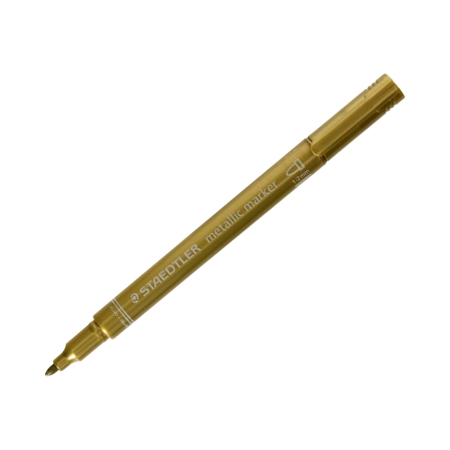Marker metaliczny 1.0-2.0mm złoty okrągły Staedtler S8323