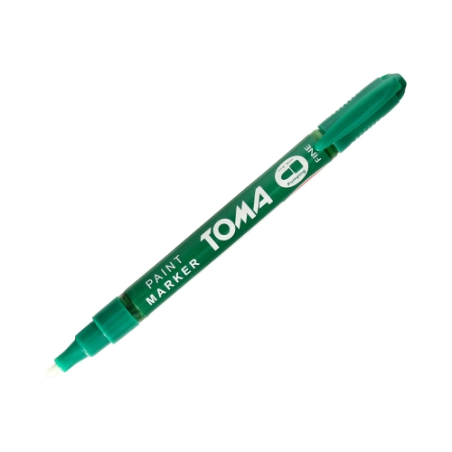 Marker olejowy 1.5mm zielony okrągły Toma TO441