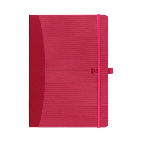 Notatnik A5/72 kratka różowy Oxford Signature