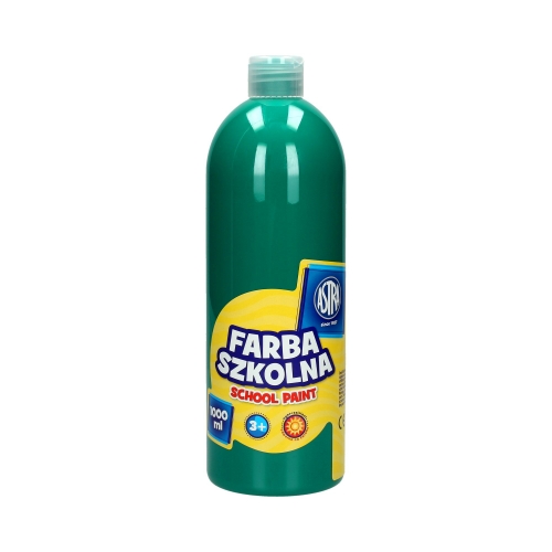 Farba szkolna szmaragdowa 1l Astra
