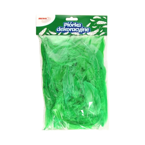 Piórka 7g zielone