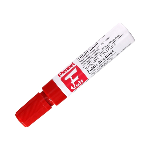 Marker permanentny 10-14mm czerwony ścięty Pentel M180